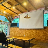 プロジェクター+スクリーン付